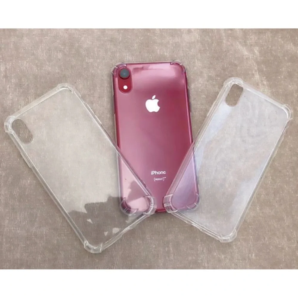 IPHONE X Silicone Clear Cases